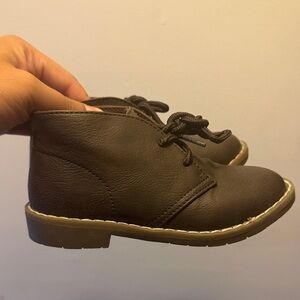 Classic Brown Kids Chukka Boots